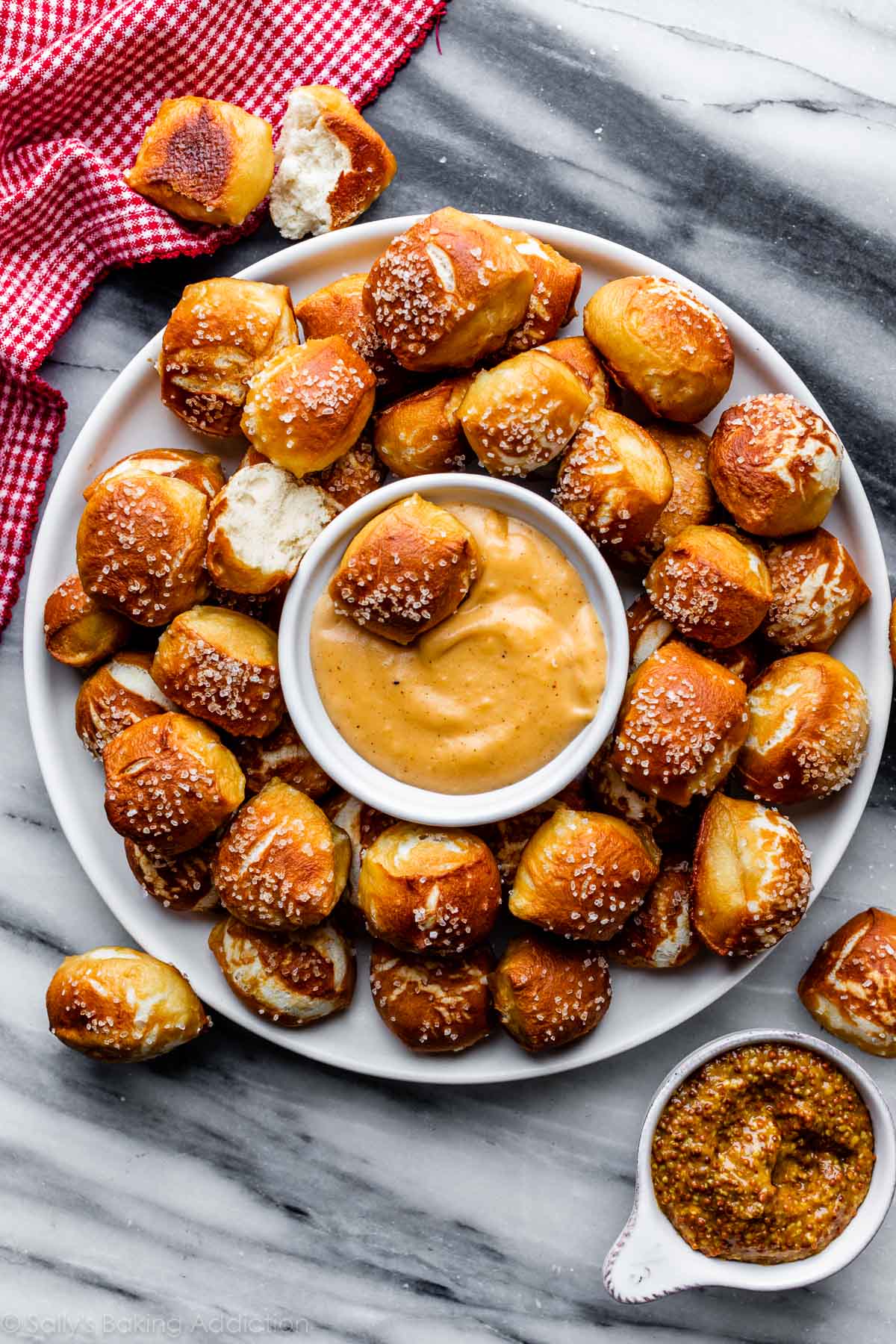 Pretzel Bites at HotSauce Cafe